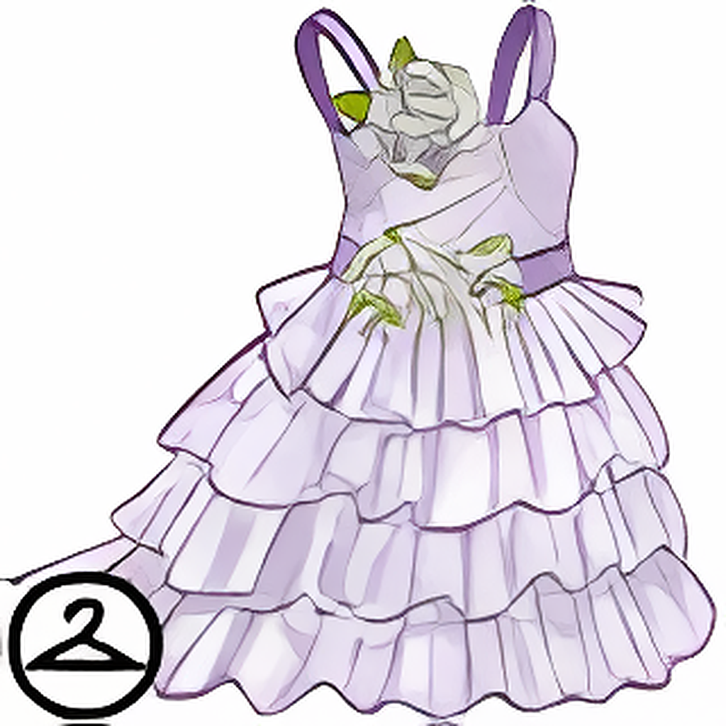 Lovely Layered Lilac Dress