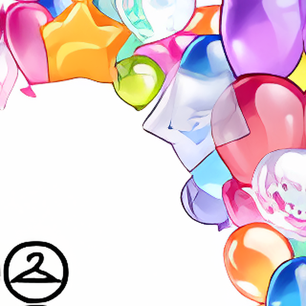 Carnival Birthday Balloon Arch