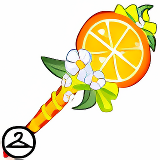 Orange Slice Wand