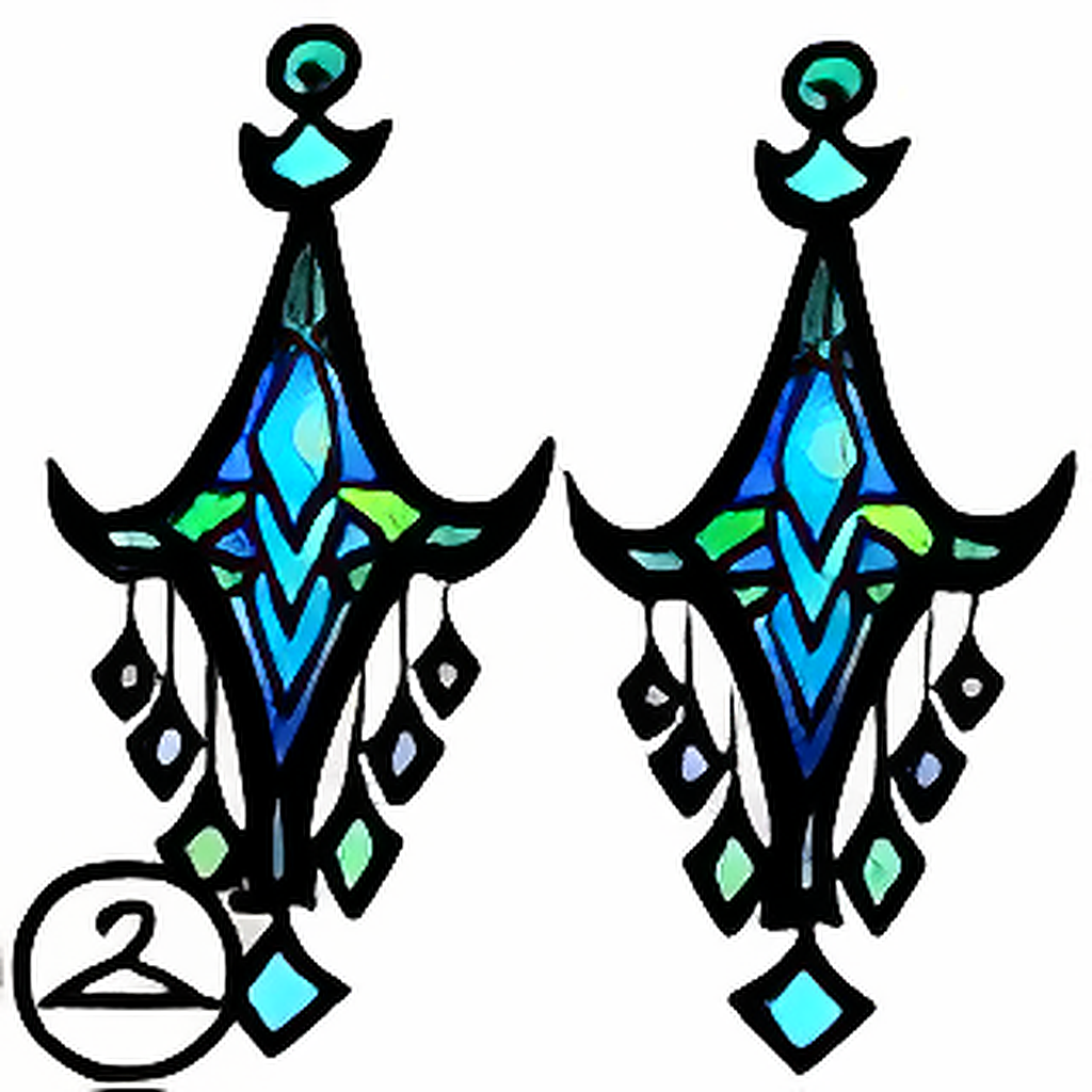 Stained Glass Earrings
