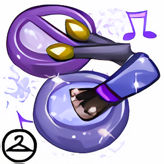 Musical Note Face Paint