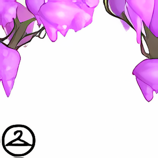 Dyeworks Purple: Cherry Blossom Garland