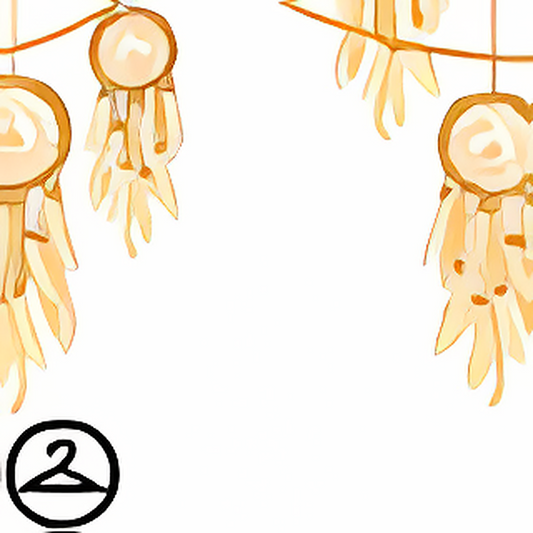 Dyeworks Orange: Dream Catcher Garland