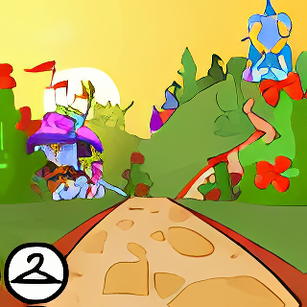 Roo Island Merry Go Round Background