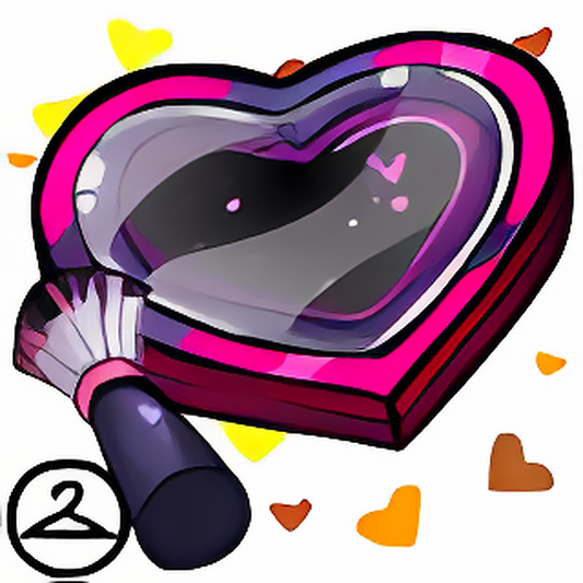 Dyeworks Black: Unruly Heart Makeup