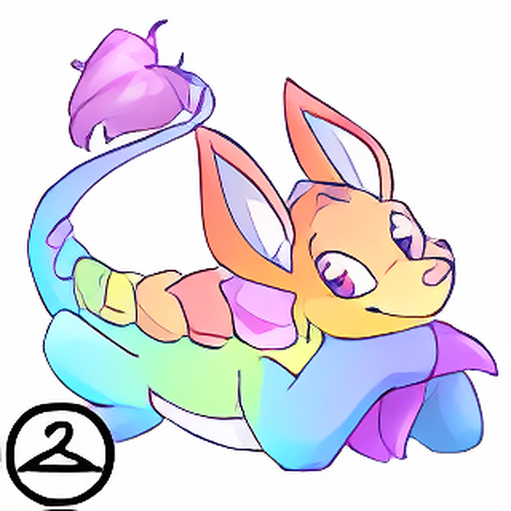 Prismatic Pastel: Adoring Rainbow Bori