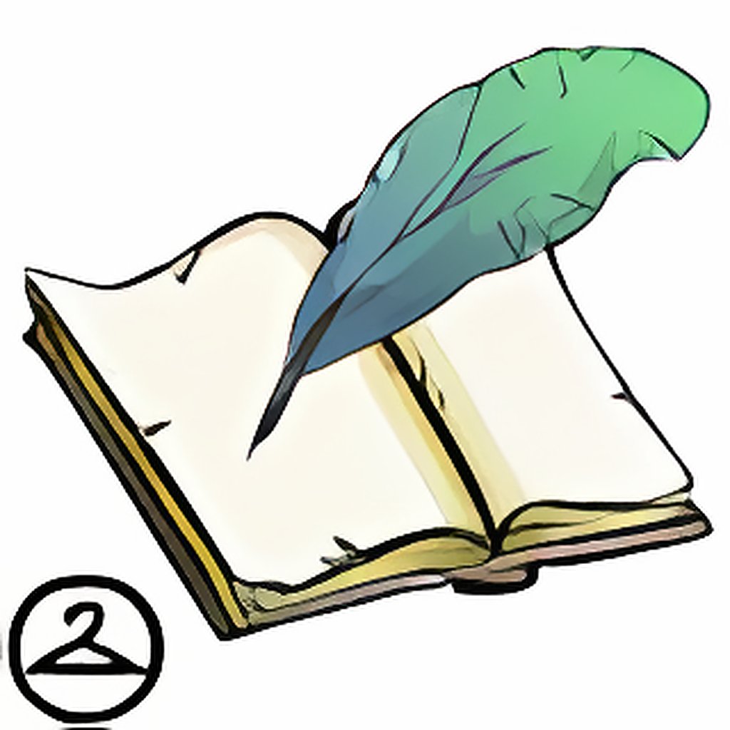 Magical Quill and Book