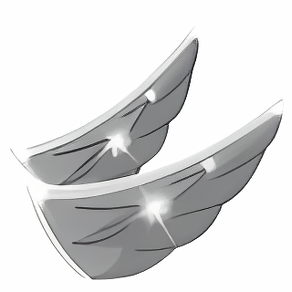 Dazzling Steel Lenny Wings