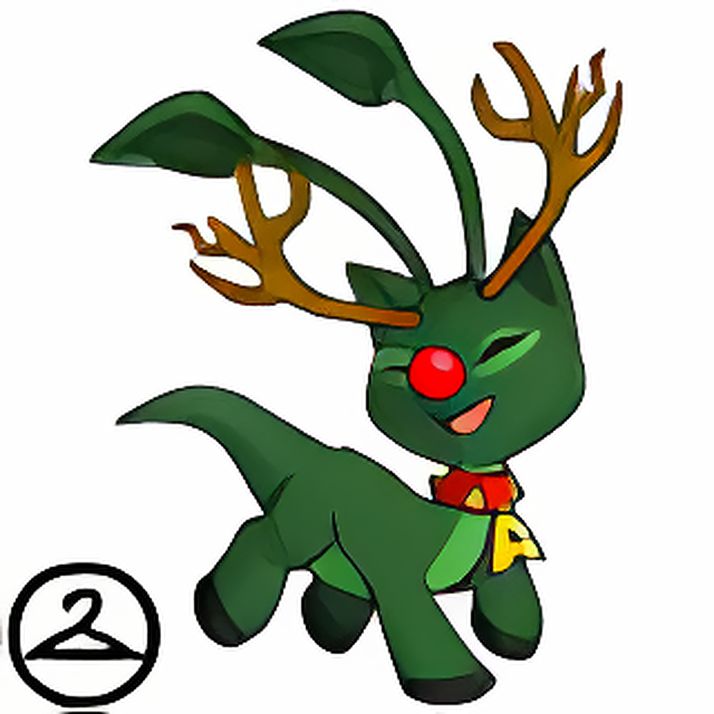 Prismatic Pine: Festive Christmas Aisha