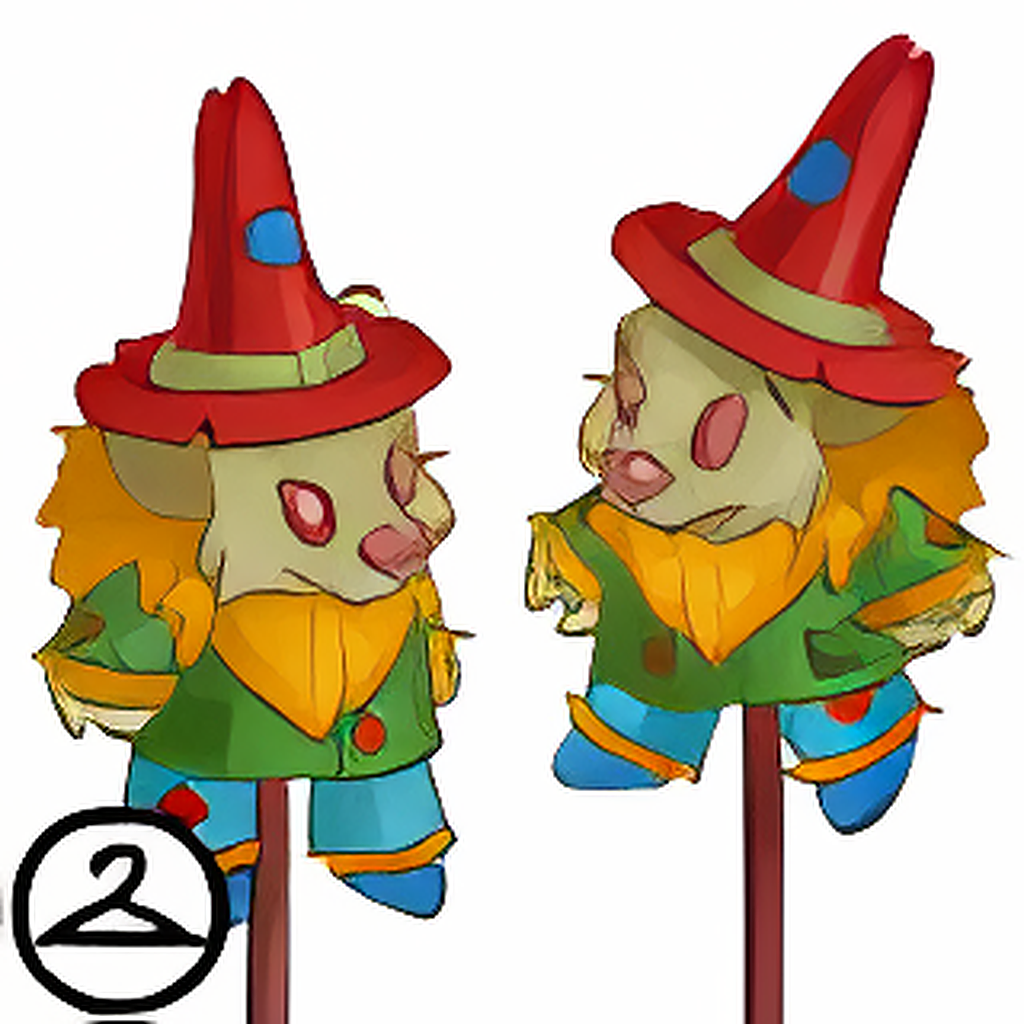 Friendly Yurble Scarecrows
