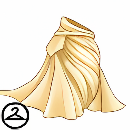 Gold Silk Gown