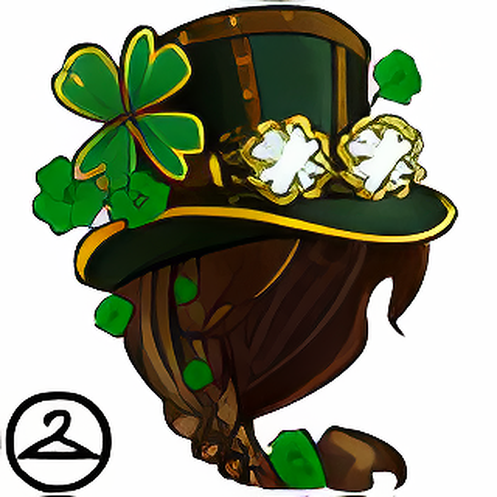Luck Finder Wig and Hat