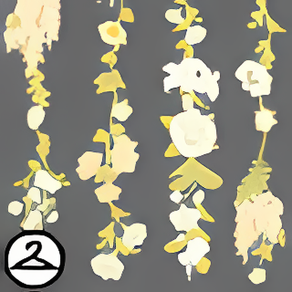 Dyeworks White: Blooming Pastel Flower Backdrop