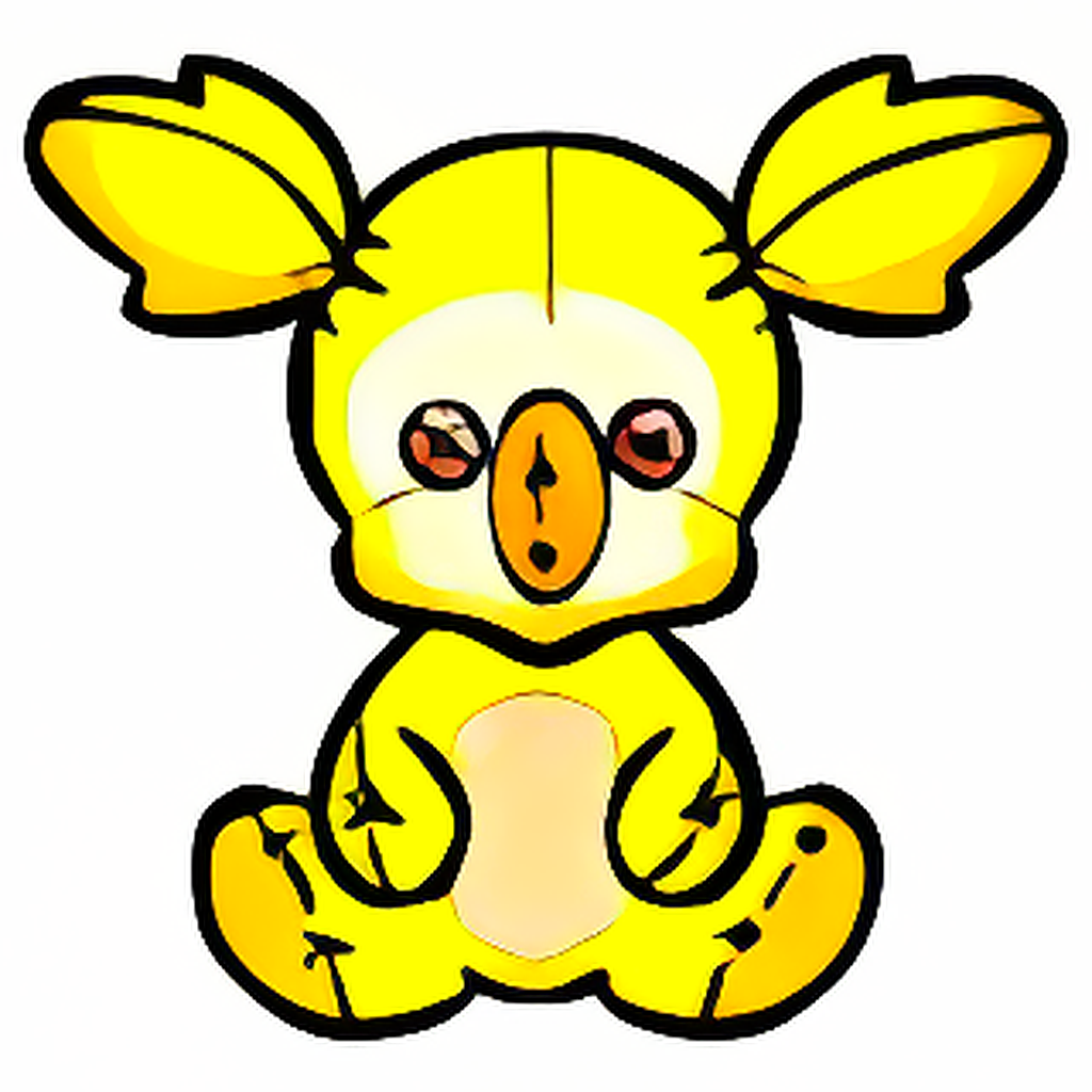 Yellow Harris Plushie