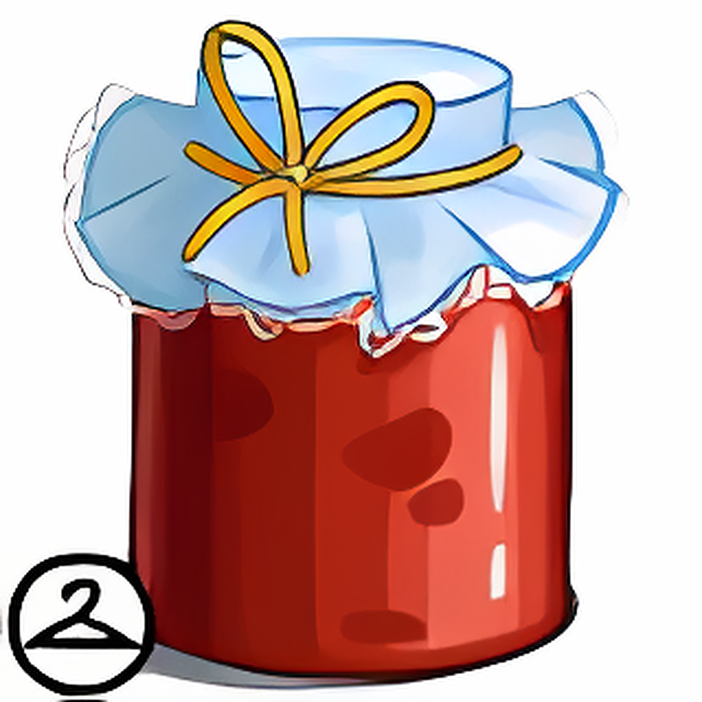 Handheld Jar of Jam