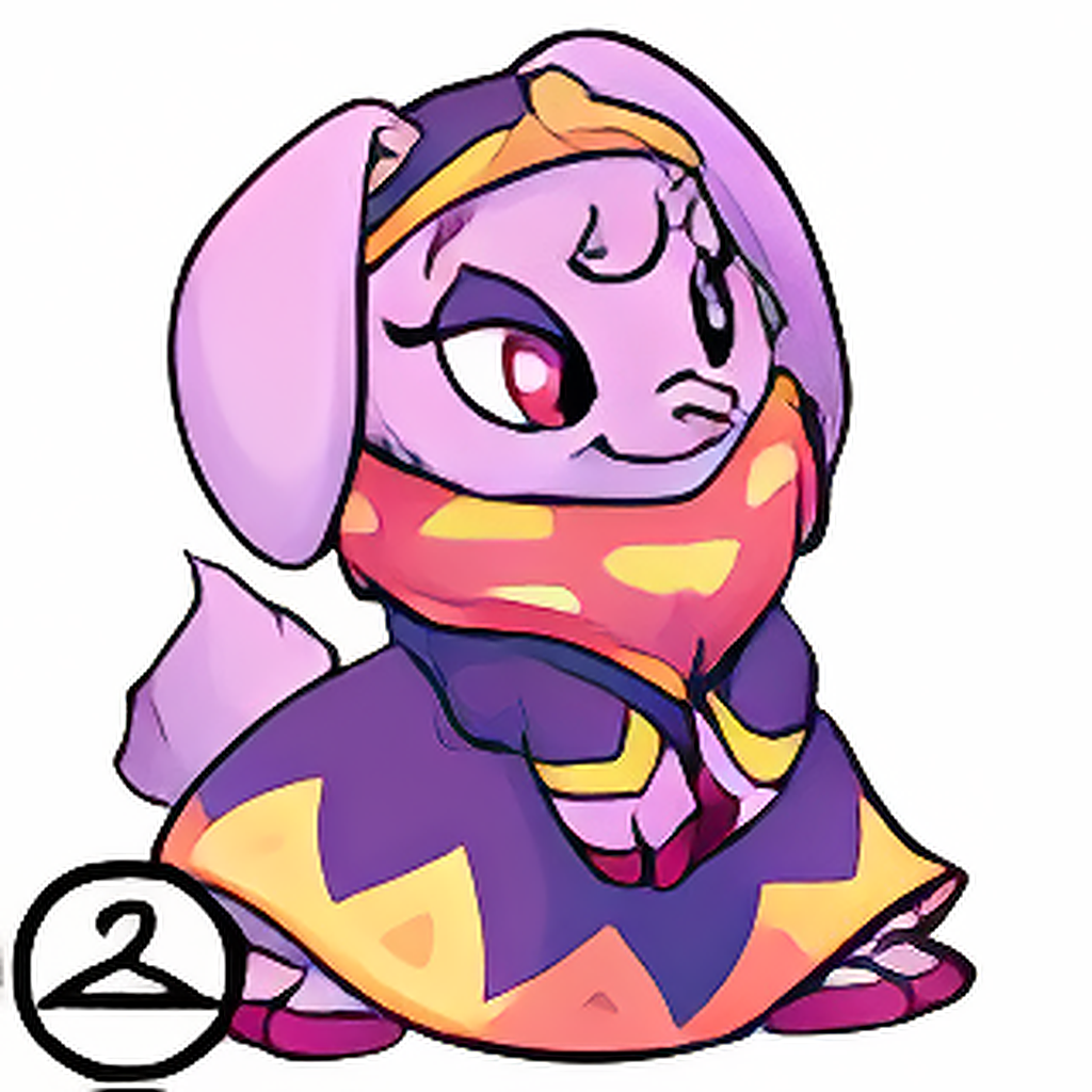 Prismatic Dawn: Nostalgic Royalgirl Cybunny