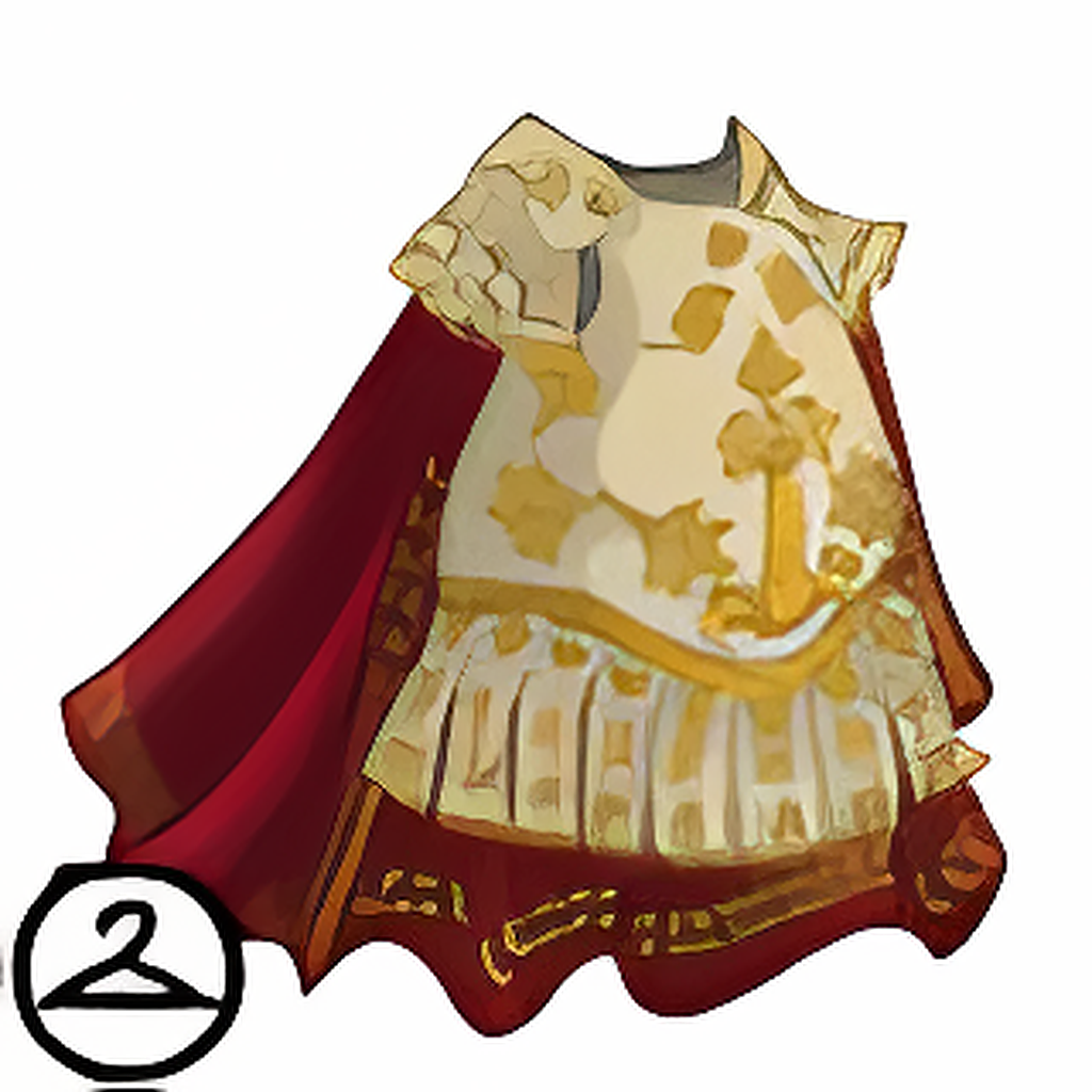 Royal Armour Top & Cape