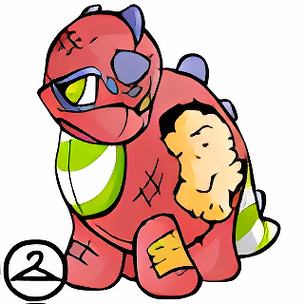Tattered Plushie Chomby