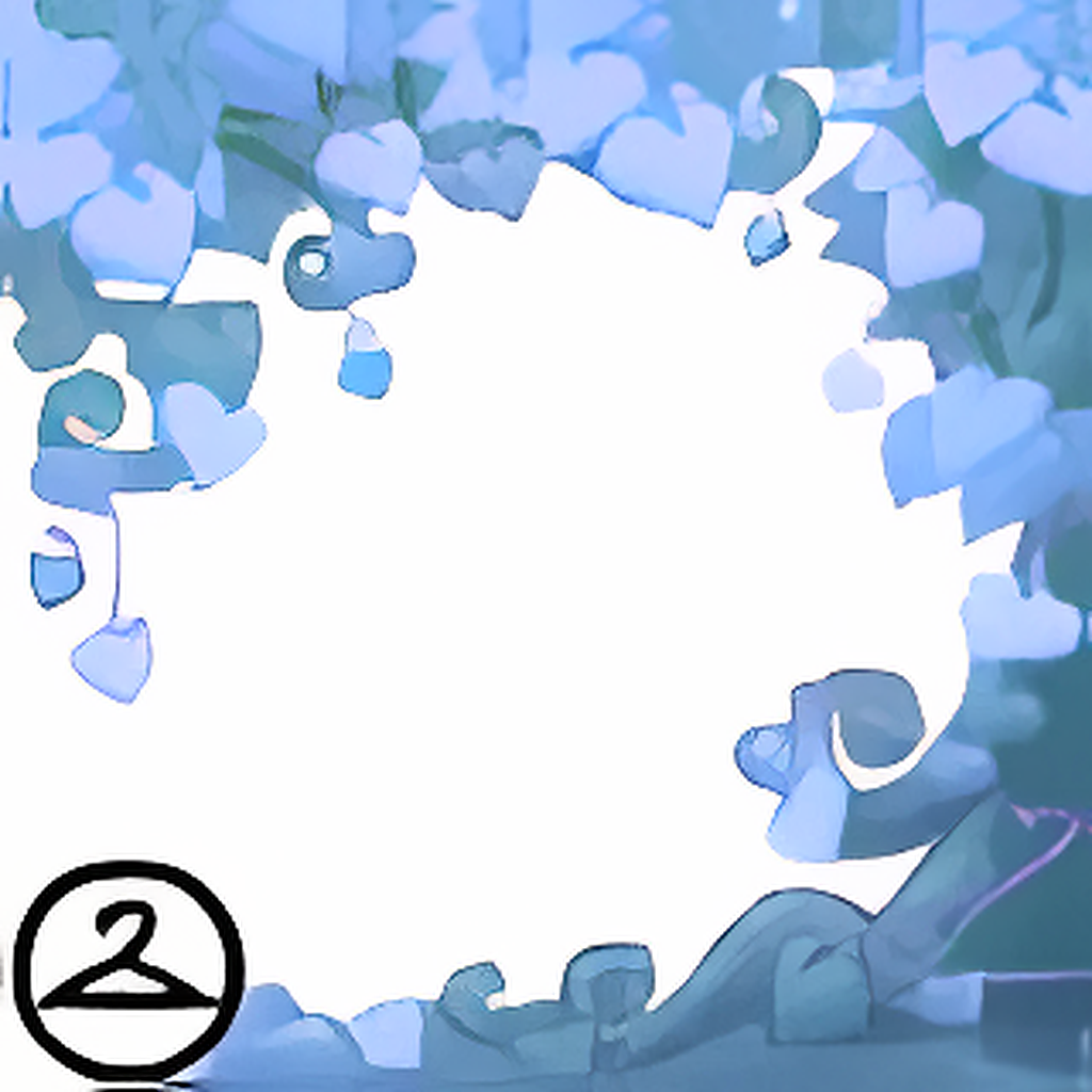Dyeworks Blue: Tree of Hearts