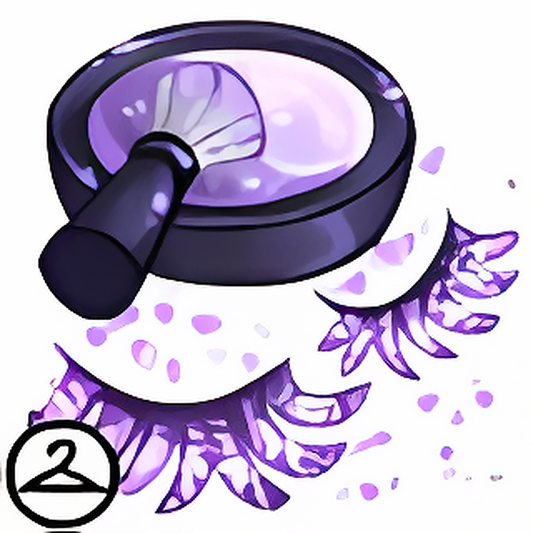 Dyeworks Lavender: Rich Golden Eye Makeup