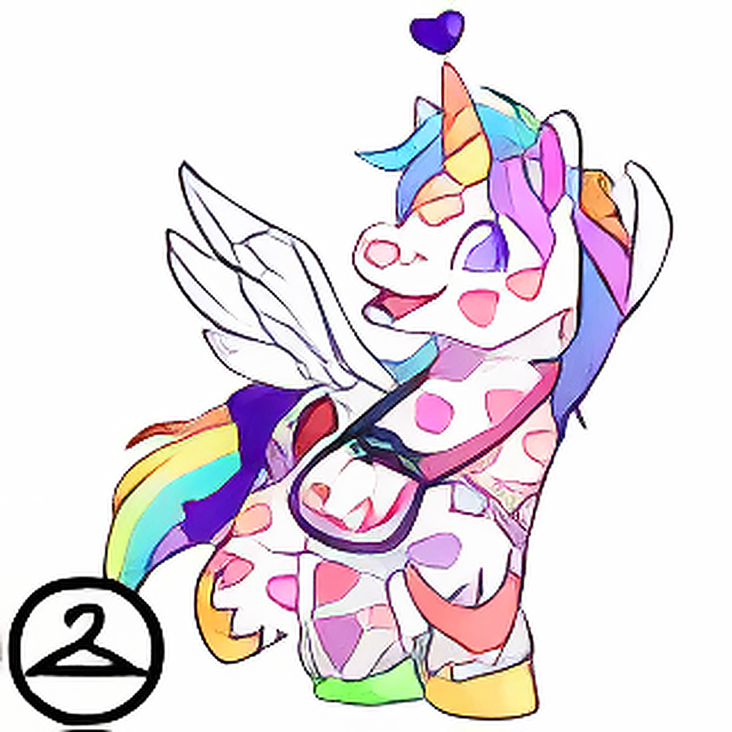 Prismatic Sweetheart: Adoring Valentine Uni