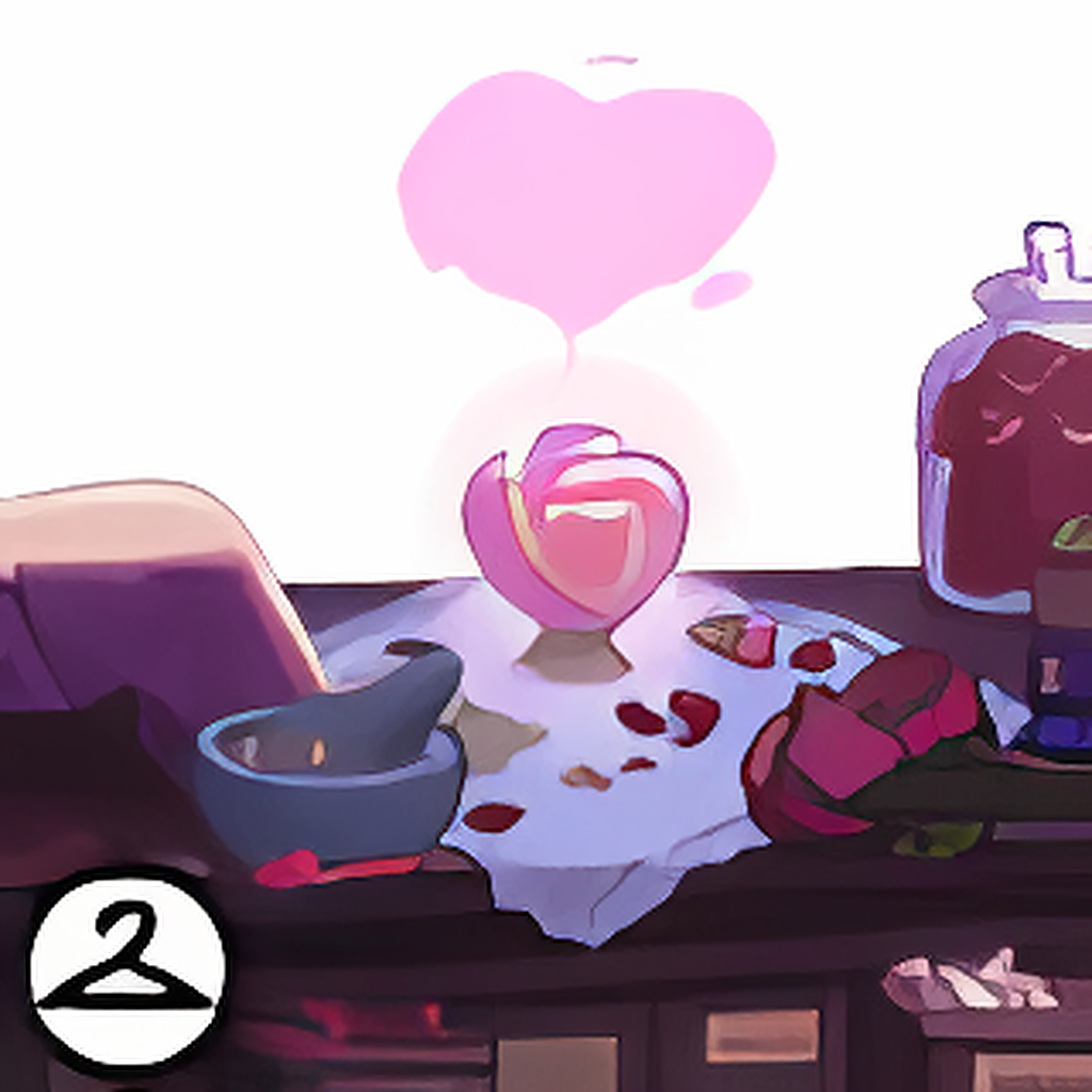 Rose Apothecary Table