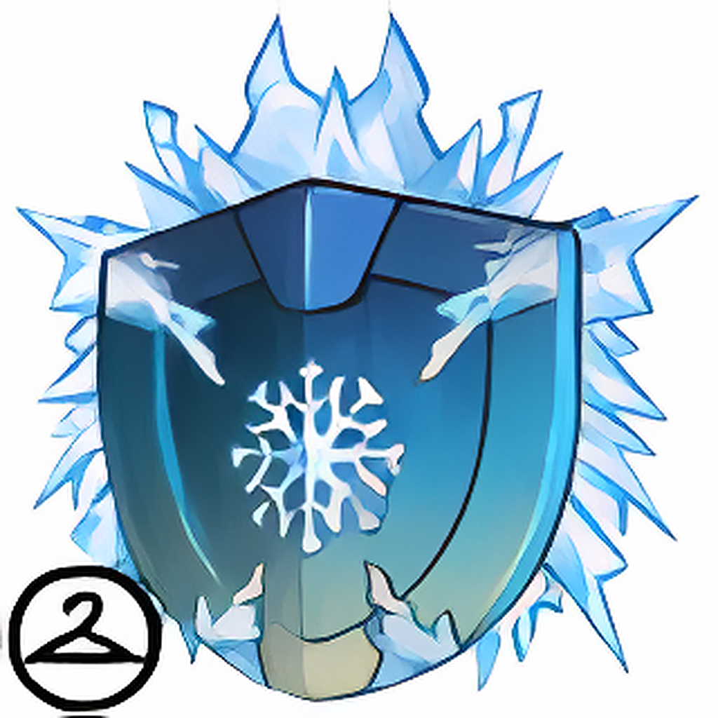 Icy Ombre Shield