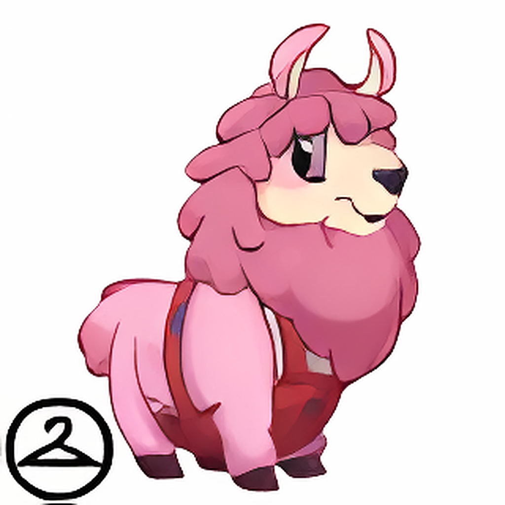 Colourful Thrifty Fluffy Gnorbu Outfit