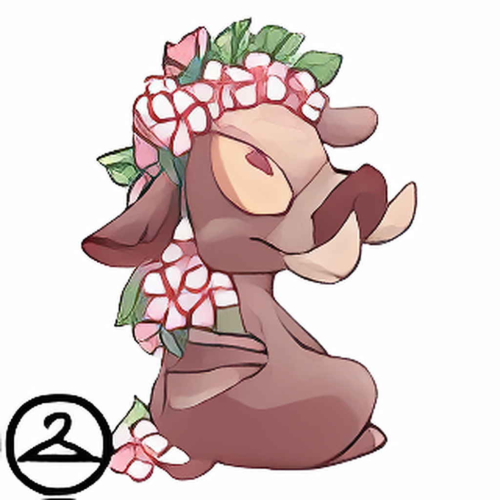 Prismatic Light Blossom: Blooming Woodland Moehog
