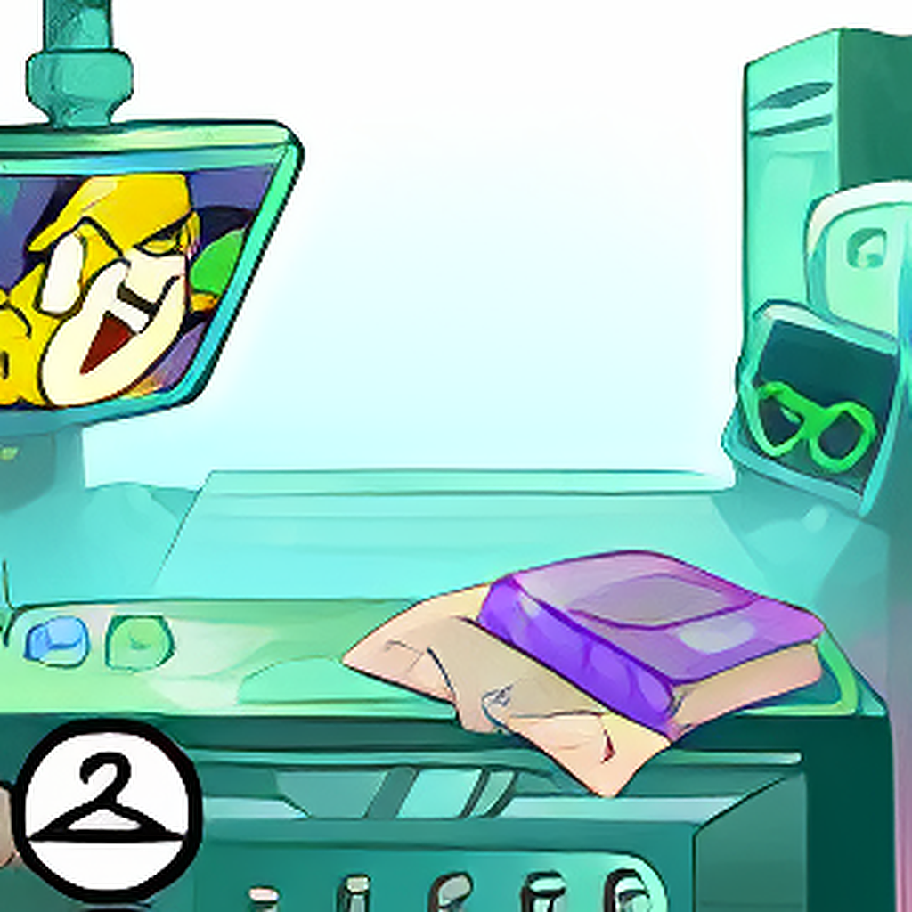 Hacker Grundo Programmer Servers and Screens Collectible