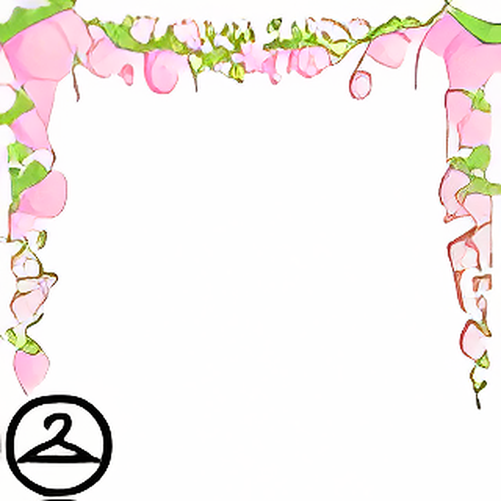 Dyeworks Pink: Strawberry Vine Garland