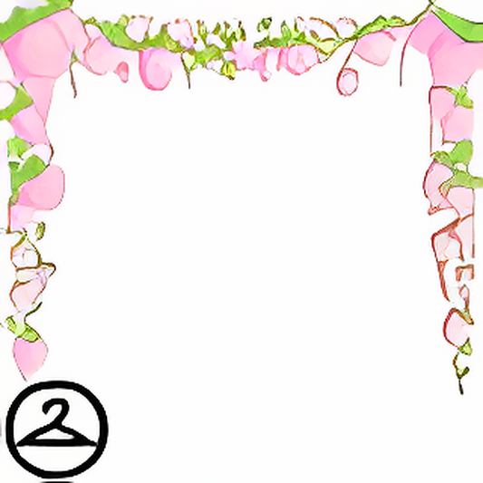 Dyeworks Pink: Strawberry Vine Garland