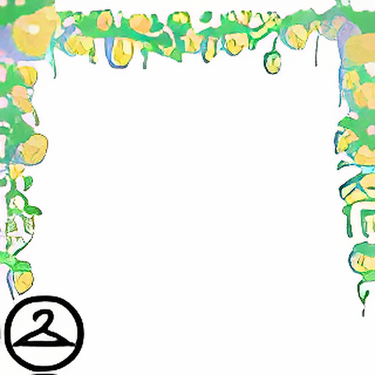 Dyeworks Rainbow: Strawberry Vine Garland