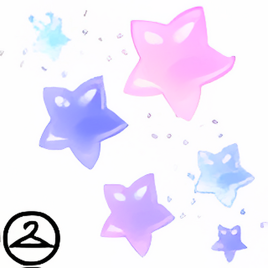 Dyeworks Galaxy: Colourful Stars Trinket