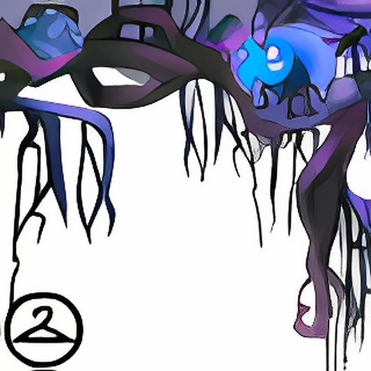 MME16-S2a: Menacing Tree Vine Garland