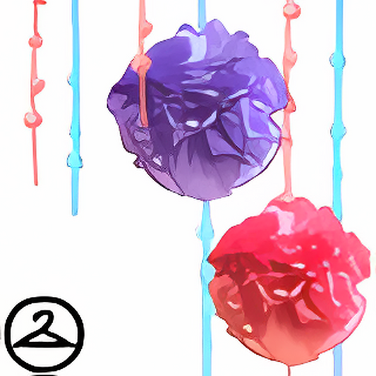 Tissue Paper Flower Garland