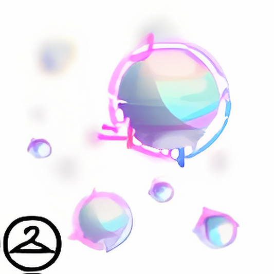 Cloud of Glitchy Orbs