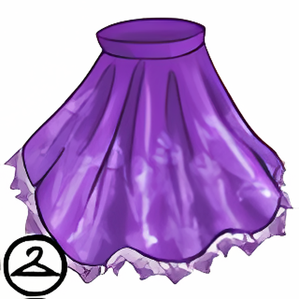 Lavender Lace Skirt