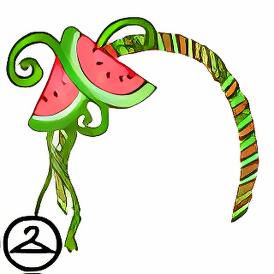 Cheerful Watermelon Headband