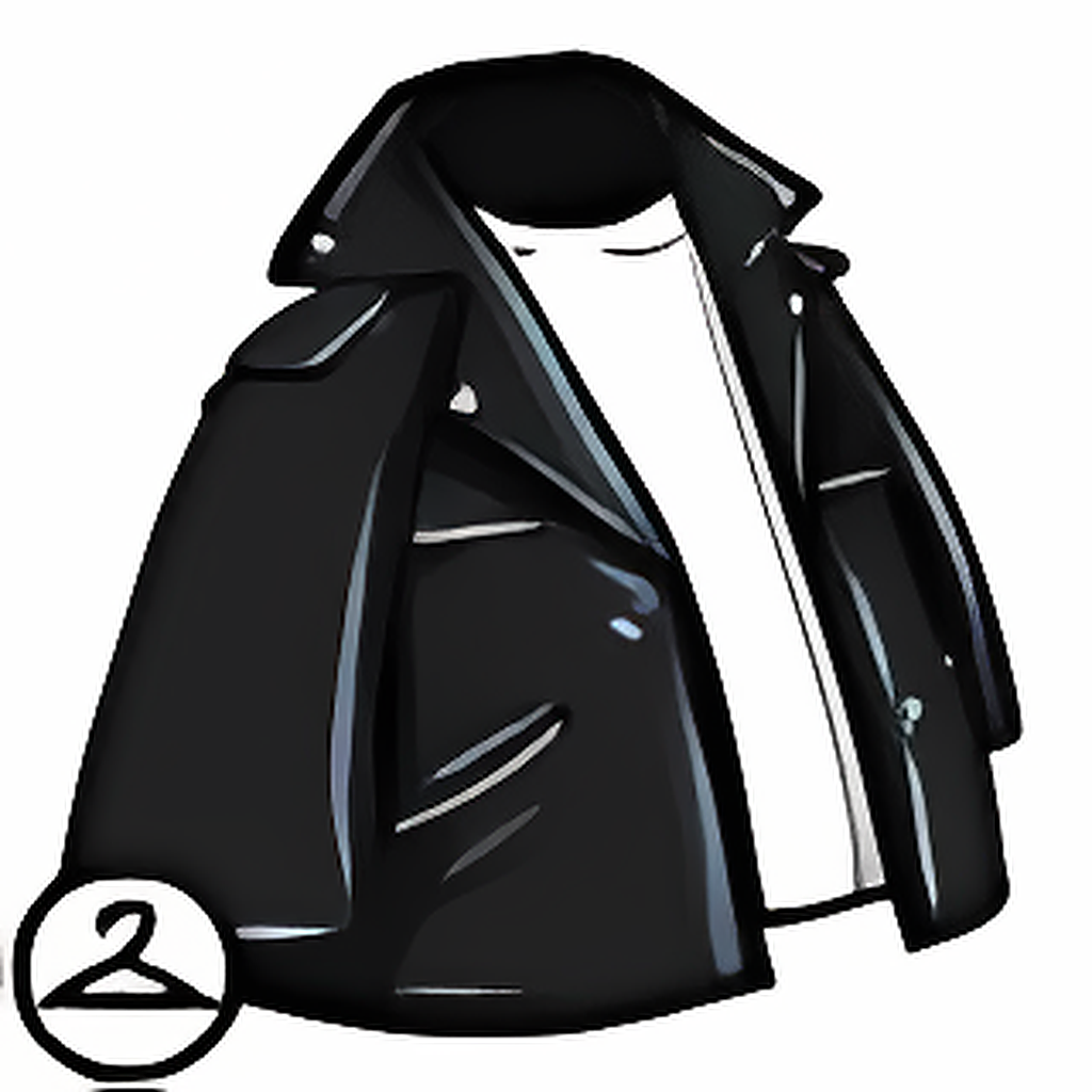 Spiffy Black Leather Jacket