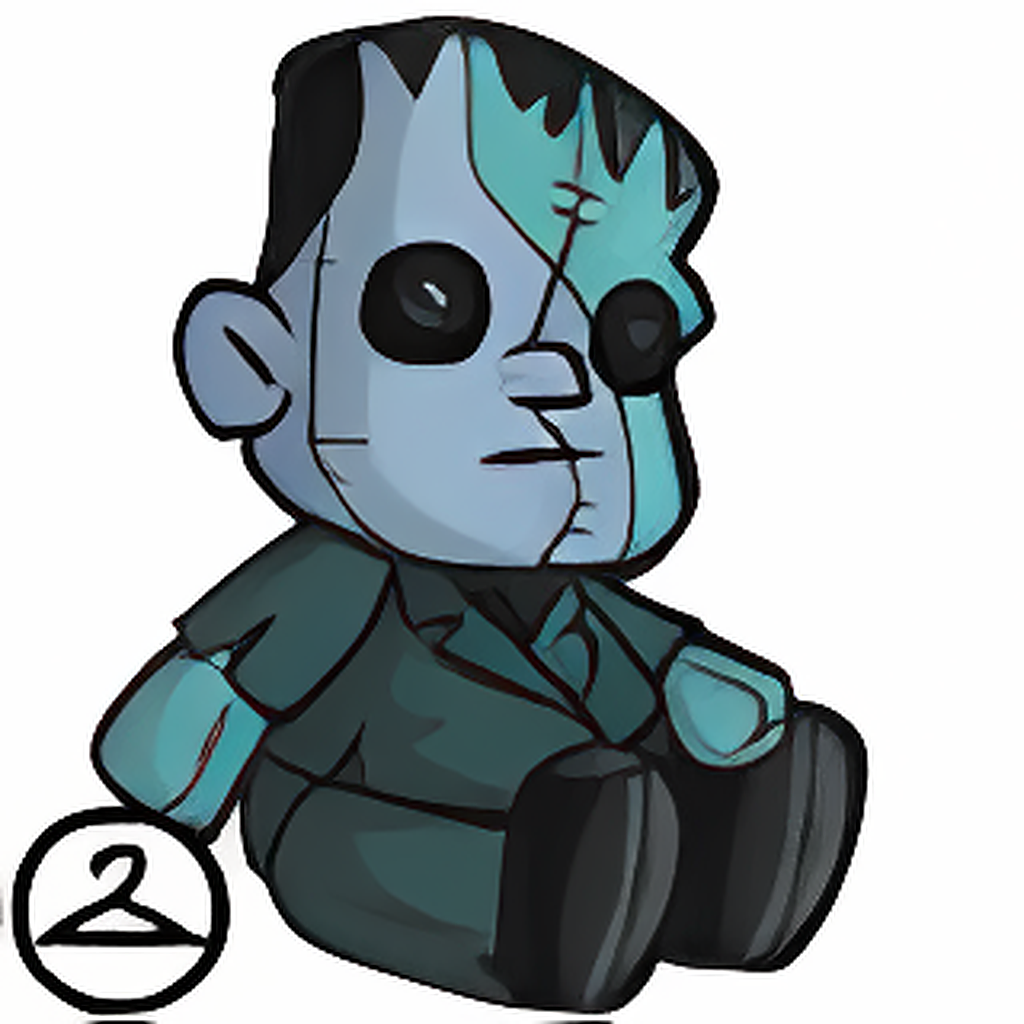 Lil Frankie Handheld Plushie