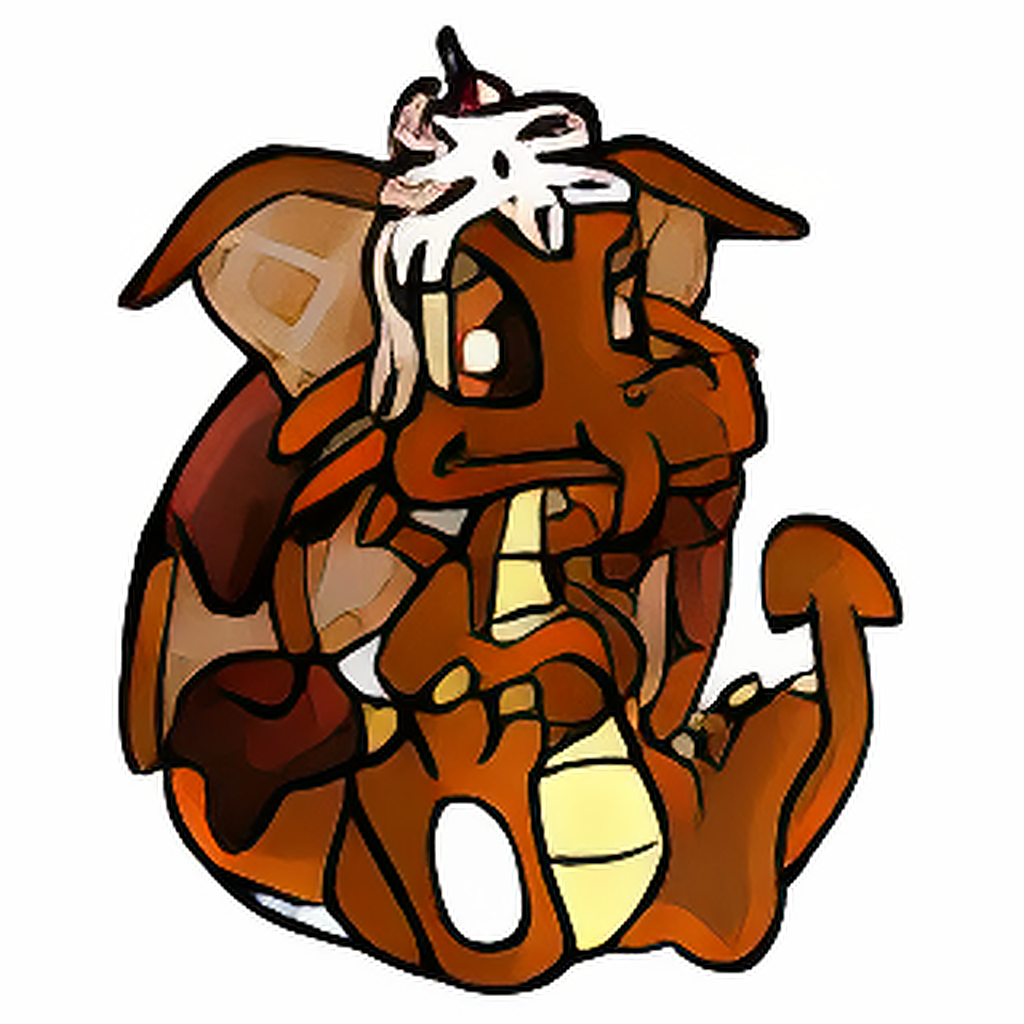 Chocolate Draik Plushie