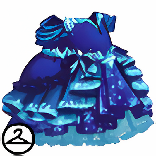Victorian Winter Ball Short-Sleeved Gown