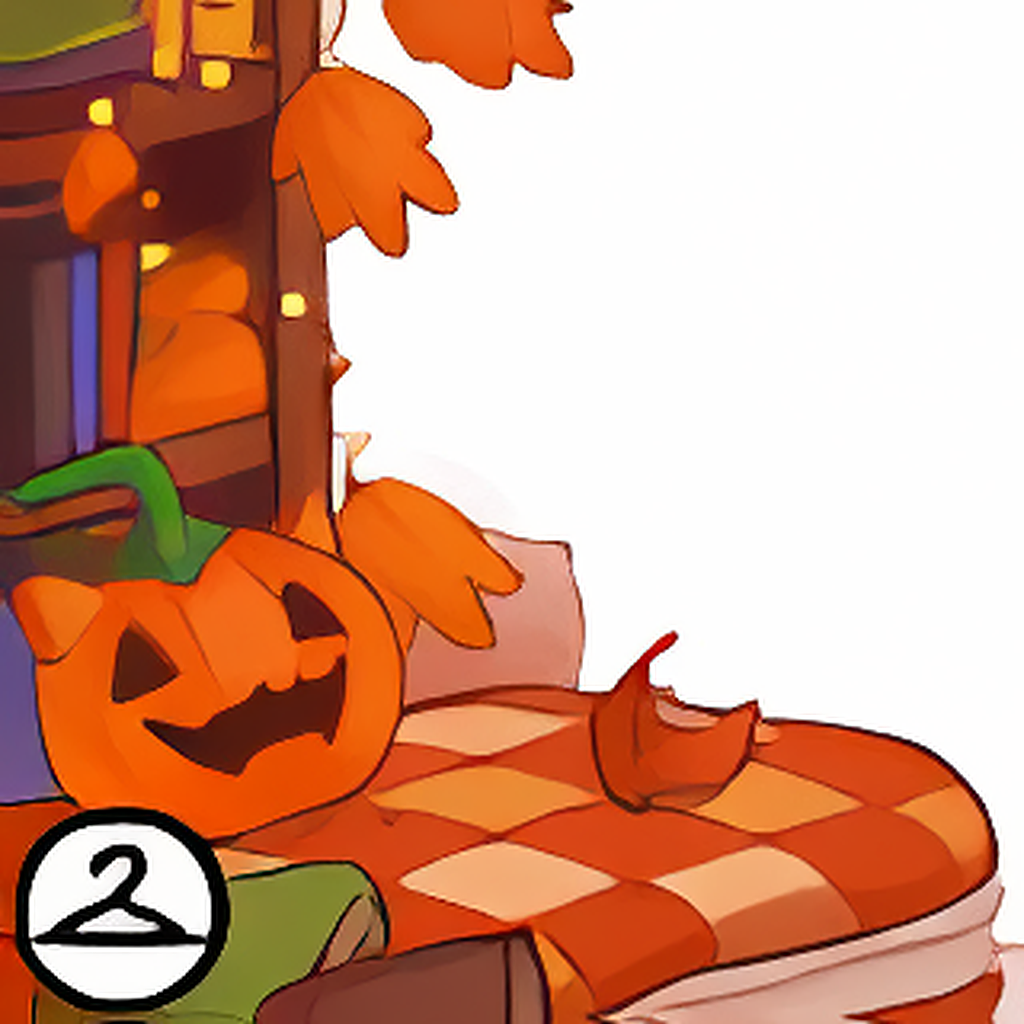 Cosy Fall Book Nook Foreground