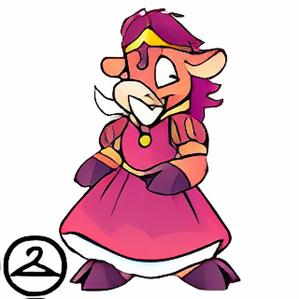 Prismatic Dawn: Nostalgic Royalgirl Moehog