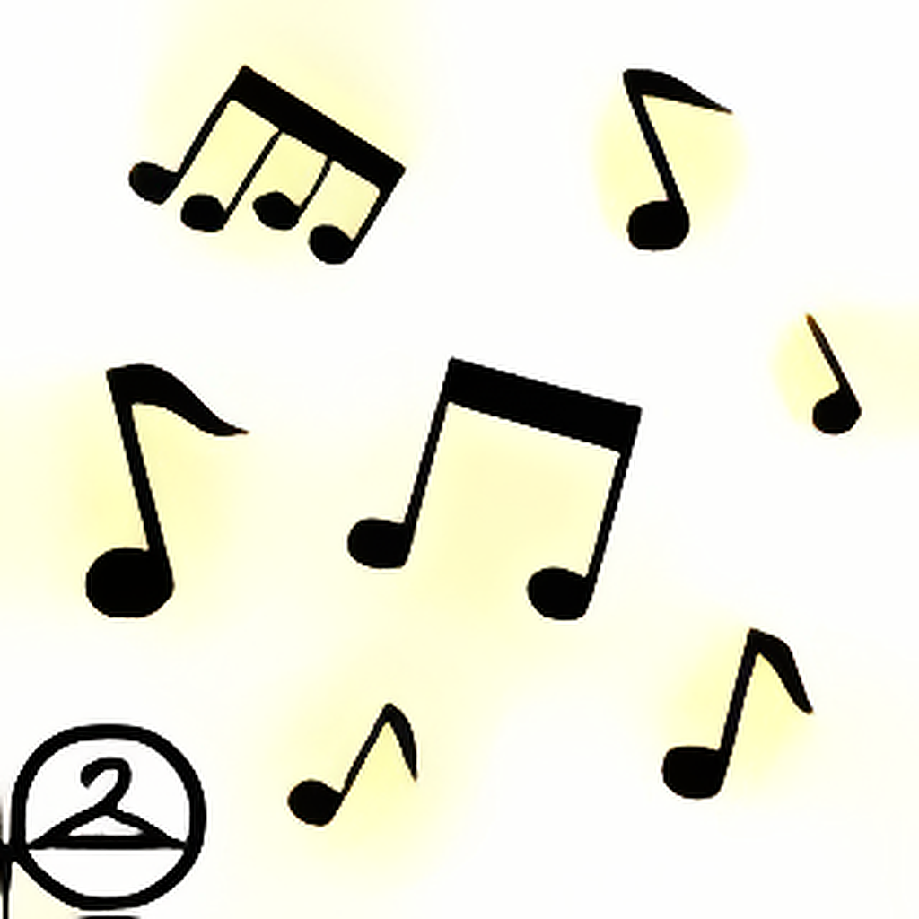 Singing Music Notes
