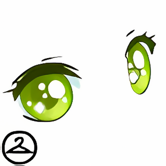 Essential Green Glitter Contacts