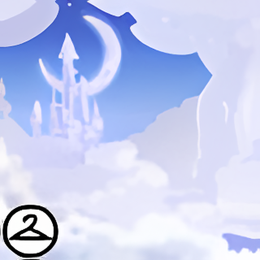 Cloud Castle Background