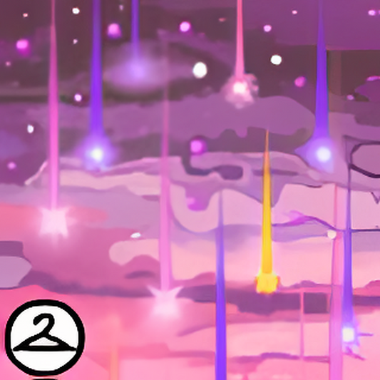 Dyeworks Pink: Raining Stars Effect