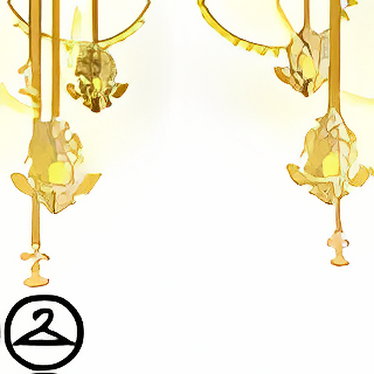 Damask Lamp Garland